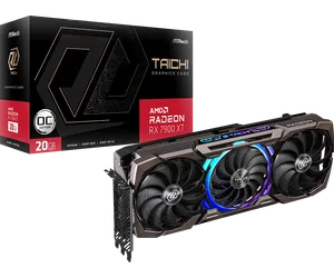 ASRock AMD Radeon RX 7900 XT Taichi 20GB OC